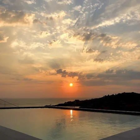 Modern With A Sea View And Swimming Pool In * Koundouros
